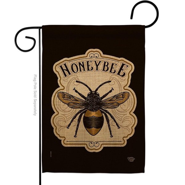 Collection Bee Friends Double-Sided Decorative Garden Flag, Multi Color G192302-BO